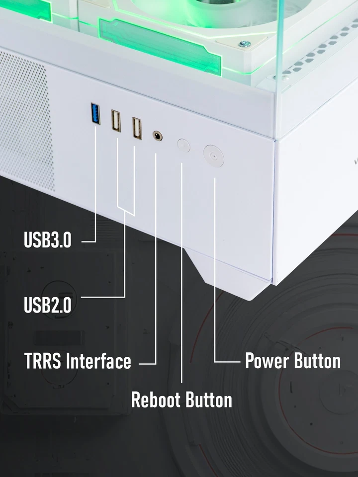 MacG5 MOD WinPC i7 32G SSD GPU有 Win11 Pre-Built Gaming PC,NVIDIA