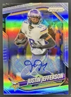 2025 Panini Prizm Justin Jefferson Auto Silver #81 Vikings