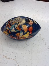 Vintage Walt Disney World Miniature Foam Football Celebrate Everyday Pluto Duck