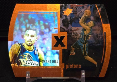 1997-98 SPx Rounded ProMotion Grant Hill #PM5 | 1:252 packs | RARE! HOF Pistons