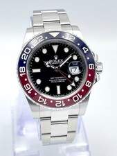 Rolex GMT-Master II 126710BLRO 40mm Pepsi Blue & Red Bezel Black Dial Oyster Box