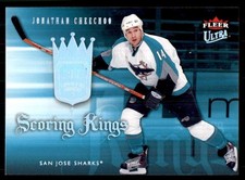 2006-07 Ultra Scoring Kings Jonathan Cheechoo San Jose Sharks #SK15