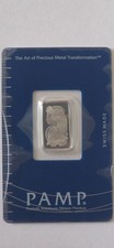 PAMP SUISSE - 5 GRAM PLATINUM BAR - Lady Fortuna ON ASSAY CARD 3079.24 per troy oz