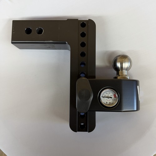 Weigh Safe Hitch Cerakote Black 8" Drop Hitch - 2.5" Shaft