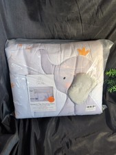 3-Piece Crib Bedding Set Elephant Eloise And The Shooting Star Nursery Set