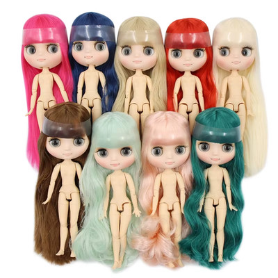 Blythe Puppe 1/8 Gelenkkörper kurze/lange Haare glänzend/mattes Gesicht 20 cm ohne Kleidung