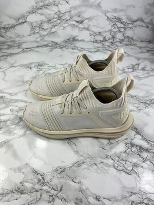 Puma Ignite Limitless SR Evoknit Sneaker Damen UK 4 grau sportliche Laufschuhe