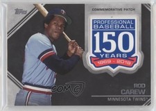 2019 Topps 150th Anniversary Commemorative Series 2 Rod Carew Patch HOF 2d8