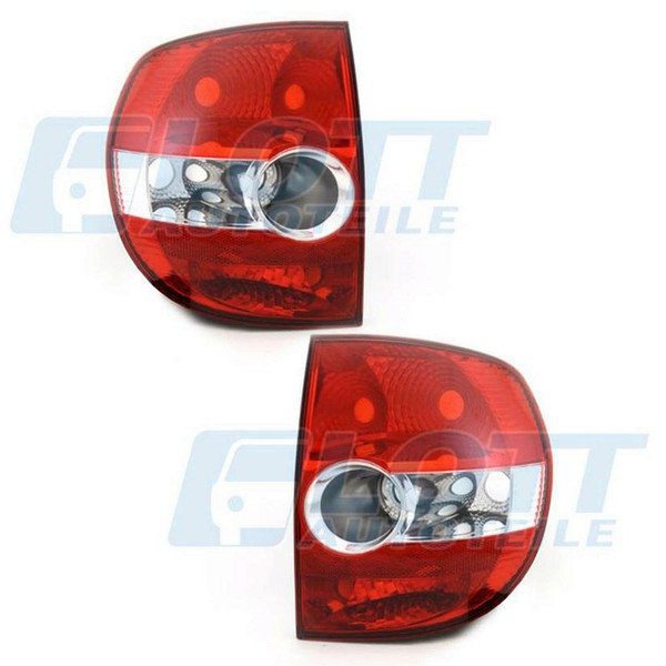 2X Heckleuchte Links + Rechts Passend FüR Vw Fox SchräGheck 5Z1 1.2 1.4 Tdi-image