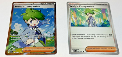 Pokémon TCG Wally's Compassion 176/132 Ultra Rare Holo Me01: Mega Evolution 2025