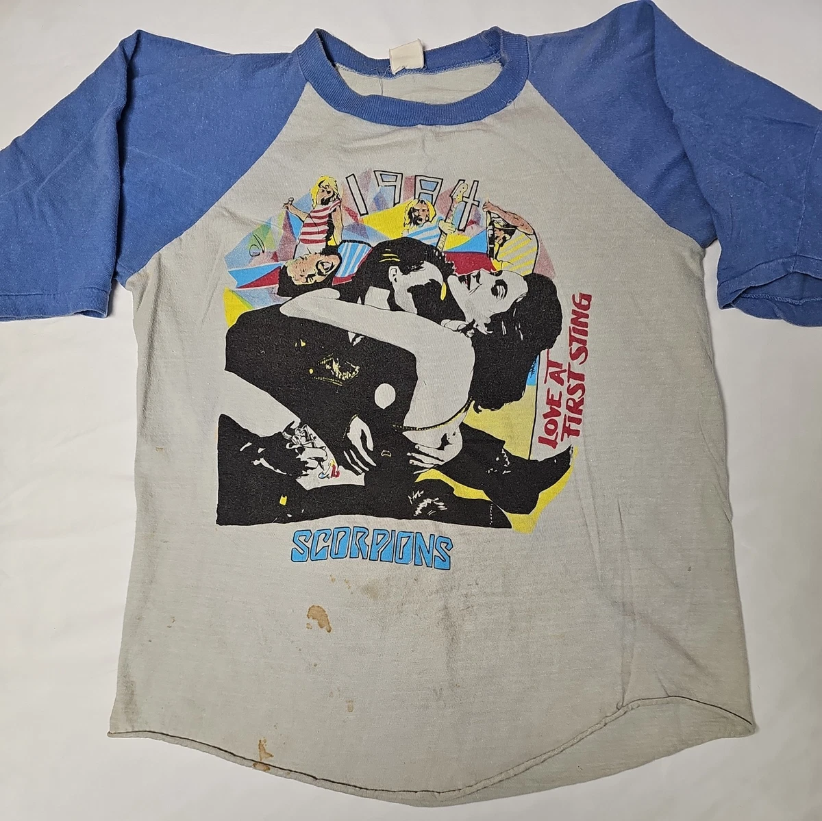 Scorpions Tour T Shirt In Men's Vintage T-Shirts for sale | eBay