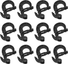 Lovelysp Plastic Shock Cord Hooks Elastic Plastic Shock Cords Bungee Cord Hooks