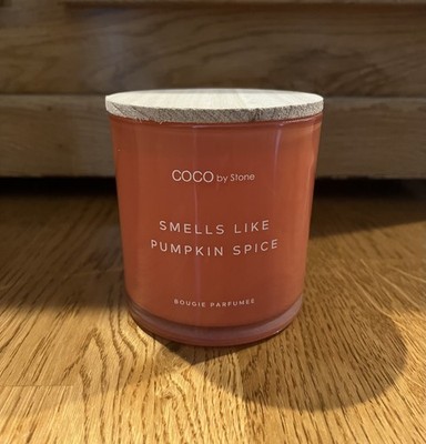 Coco by Stone Smells Like Pumpkin Spice Scented Candle 15oz - NEW 
