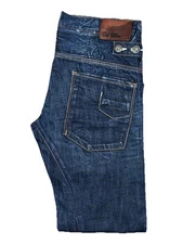 Hugo Boss Orange41 Regular Straight Leg Indigo Stone Denim Jeans W30 L32 5718