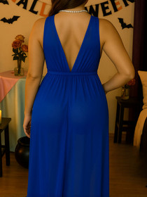 Women's Sexy Long Nightgown See Through Style Comfort Halloween