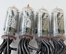 4 pcs CD 81 Hitachi Japan nixie tubes tested