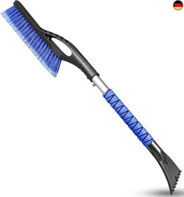 HEEYA Eiskratzer Auto, 69cm Schneeburste und Eiskratzer mit Schaumstoffgriff,