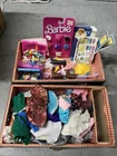 VINTAGE 60s-80s BARBIE JEM / OTHER DOLL CLOTHING / ACCESSORIES VINTAGE BOX LOT