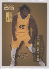 2022 Wild Card MATTE National Convention Basketball VIP Gold Davion Mitchell 2qw
