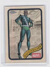 2025 Topps Chrome Marvel #121 Quicksilver Refractor