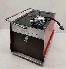  Vintage Caloric Cub Camp Stove And Broiler Oven Used Condition 