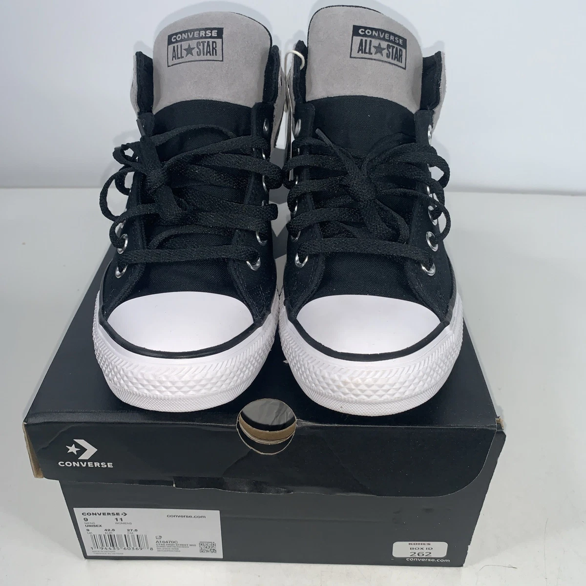 Converse Chuck Taylor All Star High Street Mid Black for Sale