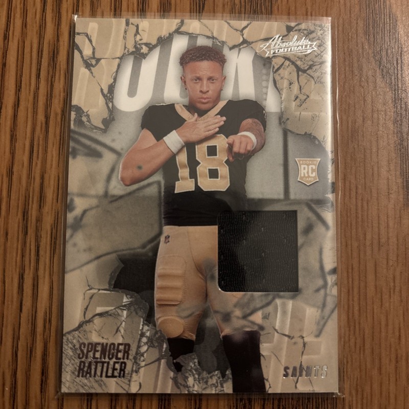 2024 Panini Absolute - Rookie Force Spencer Rattler #RF-SRR (MEM, RC)