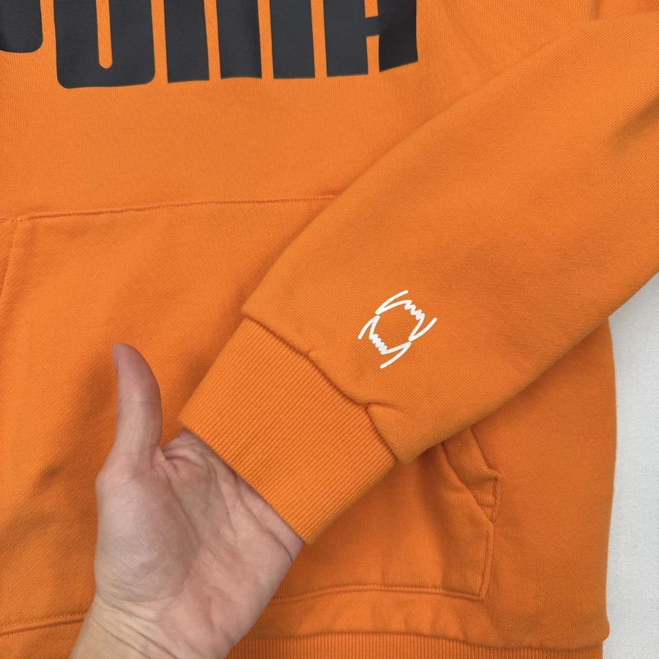 Sudadera con Capucha PUMA X Cheetos Para Hombres XL Naranja Chester Cheetah Pullover Ropa de Calle Foto 3 de 4
