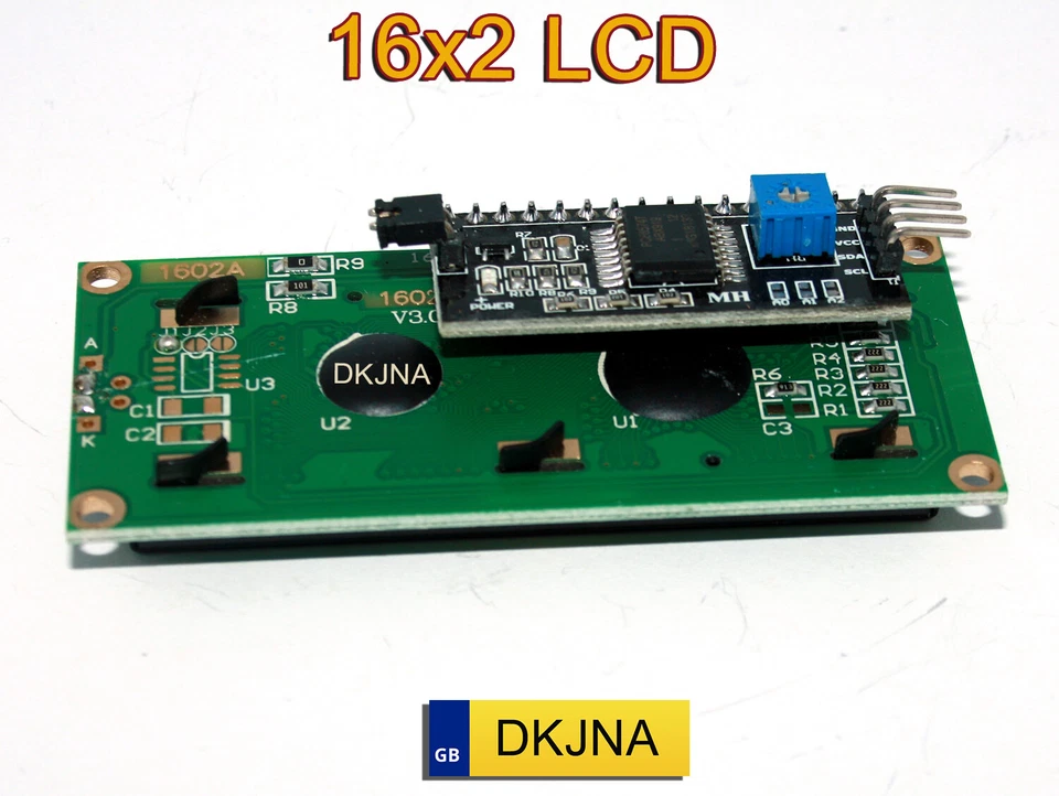 1602 LCD I2C 16x2 Display Module Blue Screen For Arduino ESP8266 ESP32 Pi Gift - Image 4 of 4