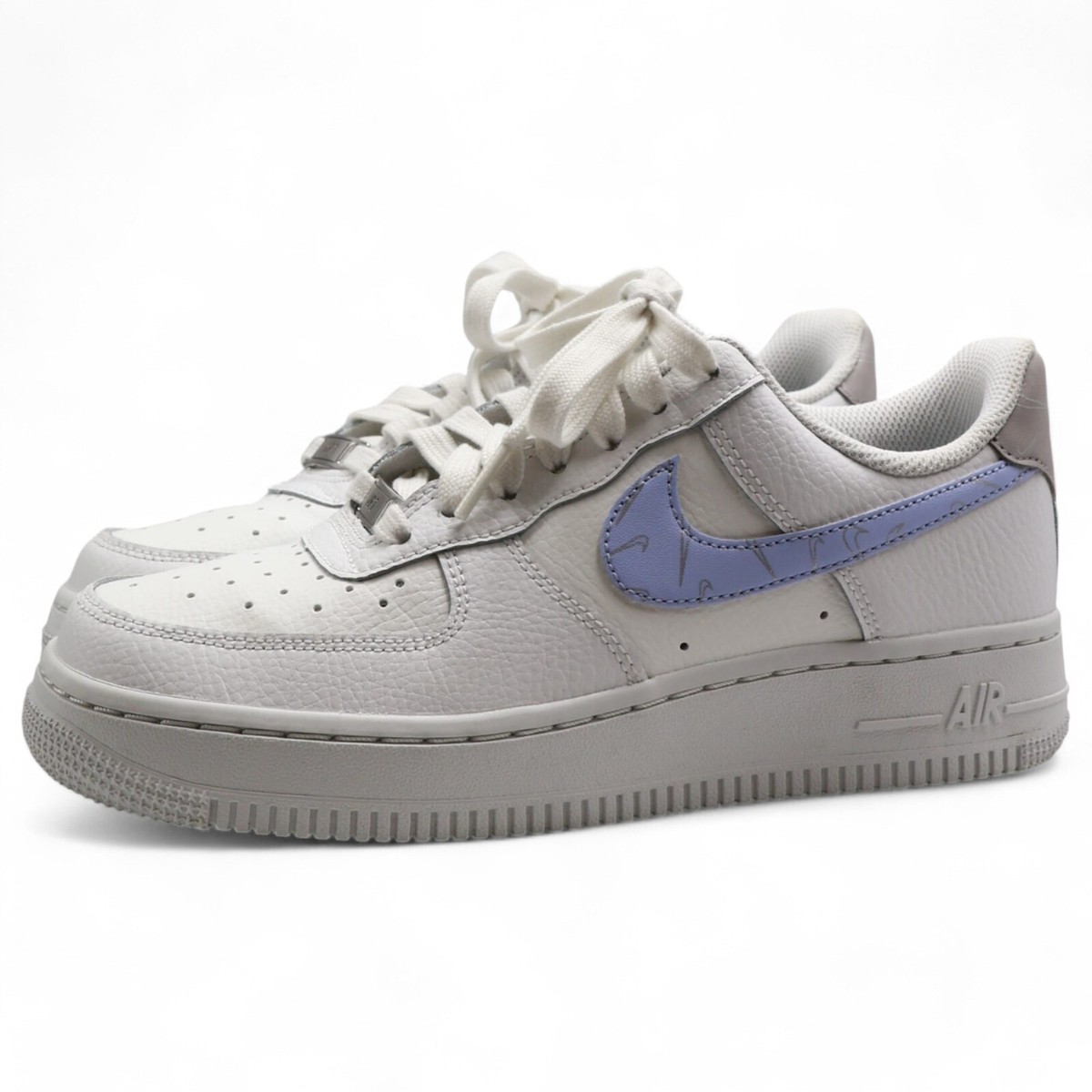 Nike Women's Air Force '07 Reflective Mini Swoosh Shoes Sneakers