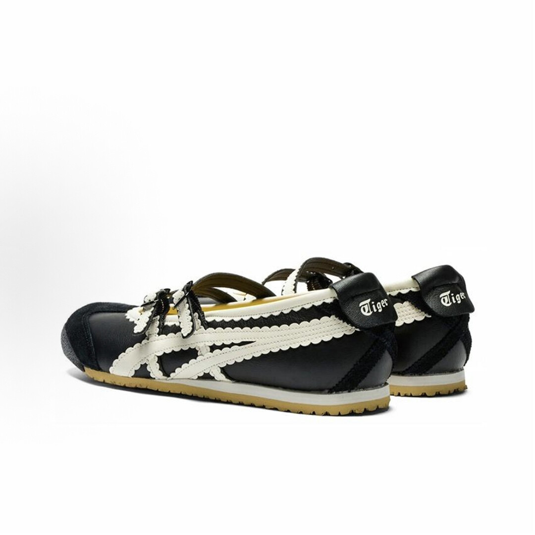 PATOU × Onitsuka Tiger Mexico 66 Black 2025 Mexico 66 Ballerina Patou X Onitsuka Tiger Shoes Black
