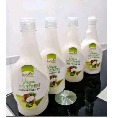 JIMPO-ORI kaltgepresstes natives Kokosöl 500 ml x 1