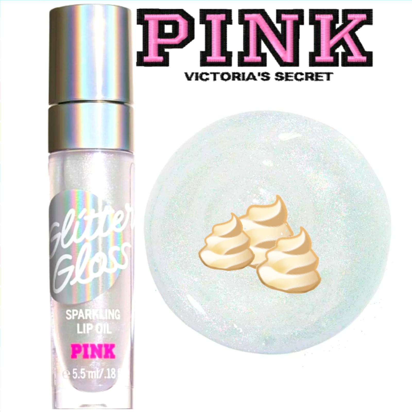 Batom Glitter Gloss Pink Victorias Secret Blue Raspberry : Marcas - Victoria`s  Secret : Buymee Produtos Importados e Nacionais