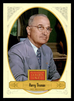 #ad 2012 Panini Golden Age #53 Harry Truman Card $1.59