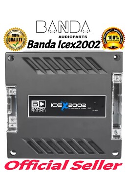 BANDA ICE 2500W 2Ω アンプ カーオーディオ 【公式通販】