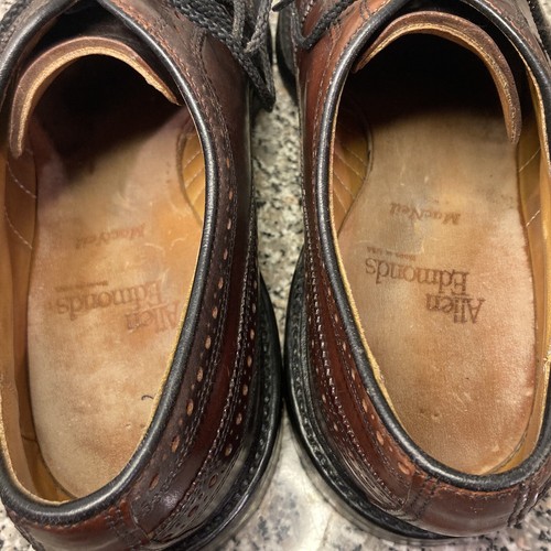 Allen Edmonds MacNeil 9097 Burgundy Shell Cordovan Long Wing Bluchers 8.5E GUC - Bild 22 von 24