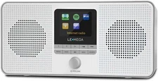 LEMEGA IR4S Stereo WiFi Internet Radio & Bluetooth Speaker Dual Alarm Clock NEW