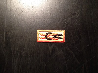 Tiger den leader award Knot