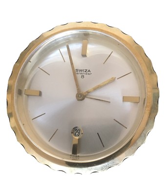 Swiza Calendar 8 - Sveglia Swiss Made In Ottime Condizioni | eBay