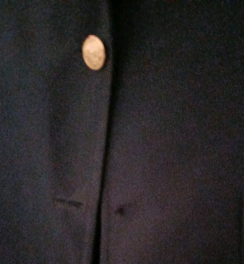 Small Blazer. Black. Missing Button - image 4