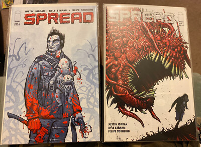 Spread #1 & #2 1st Print 2014 Image Comics Sent In Mailer