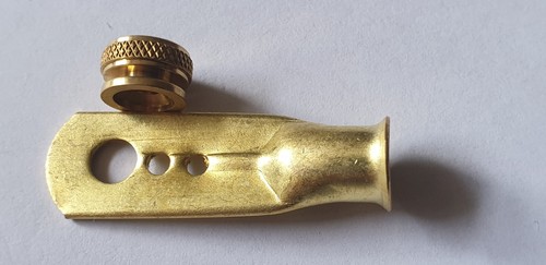 Vintage Motorcycle Brass HT Spark Plug Terminal & Thumbscrew Nut James Villiers
