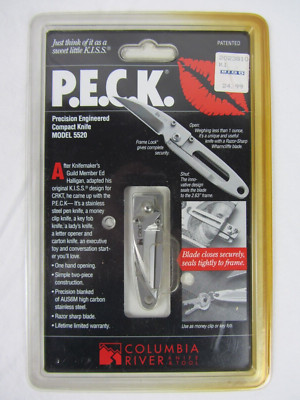 CRKT P.E.C.K. Model 5520 Compact Knife New In Blister Pack