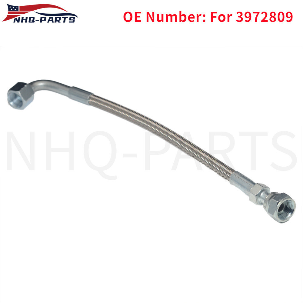 Cummins Turbo Oil Feed Fitting Line Connector 98-06 Dodge 5.9 24V W/ O-ring Seal - Foto 13