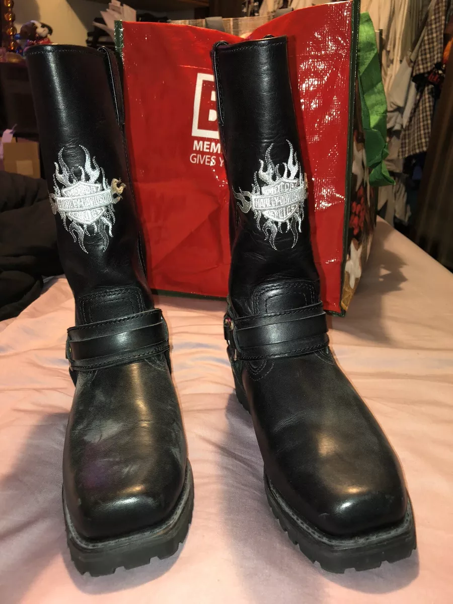 Harley clearance boots ebay