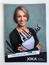 orig. Biathlon Autogrammkarte Magdalena Neuner