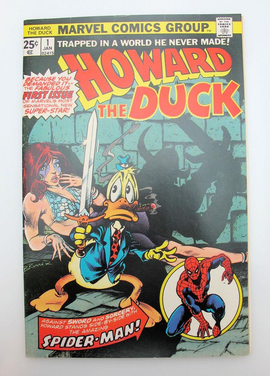 Howard the Duck #1 Marvel Comics, 1st Solo Title, 1st app Beverly