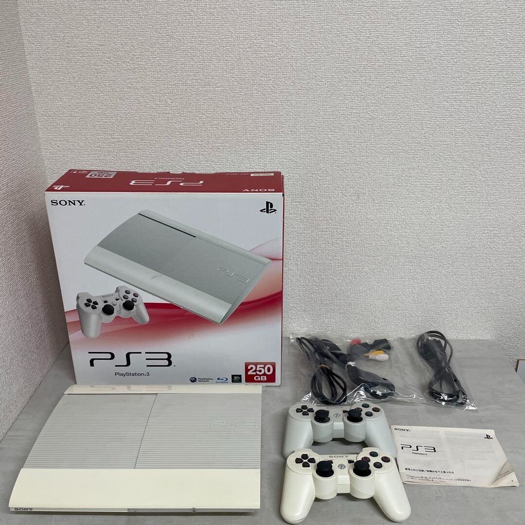 PlayStation 3 250GB Classic White CECH-4000B LW Tested Japan | eBay