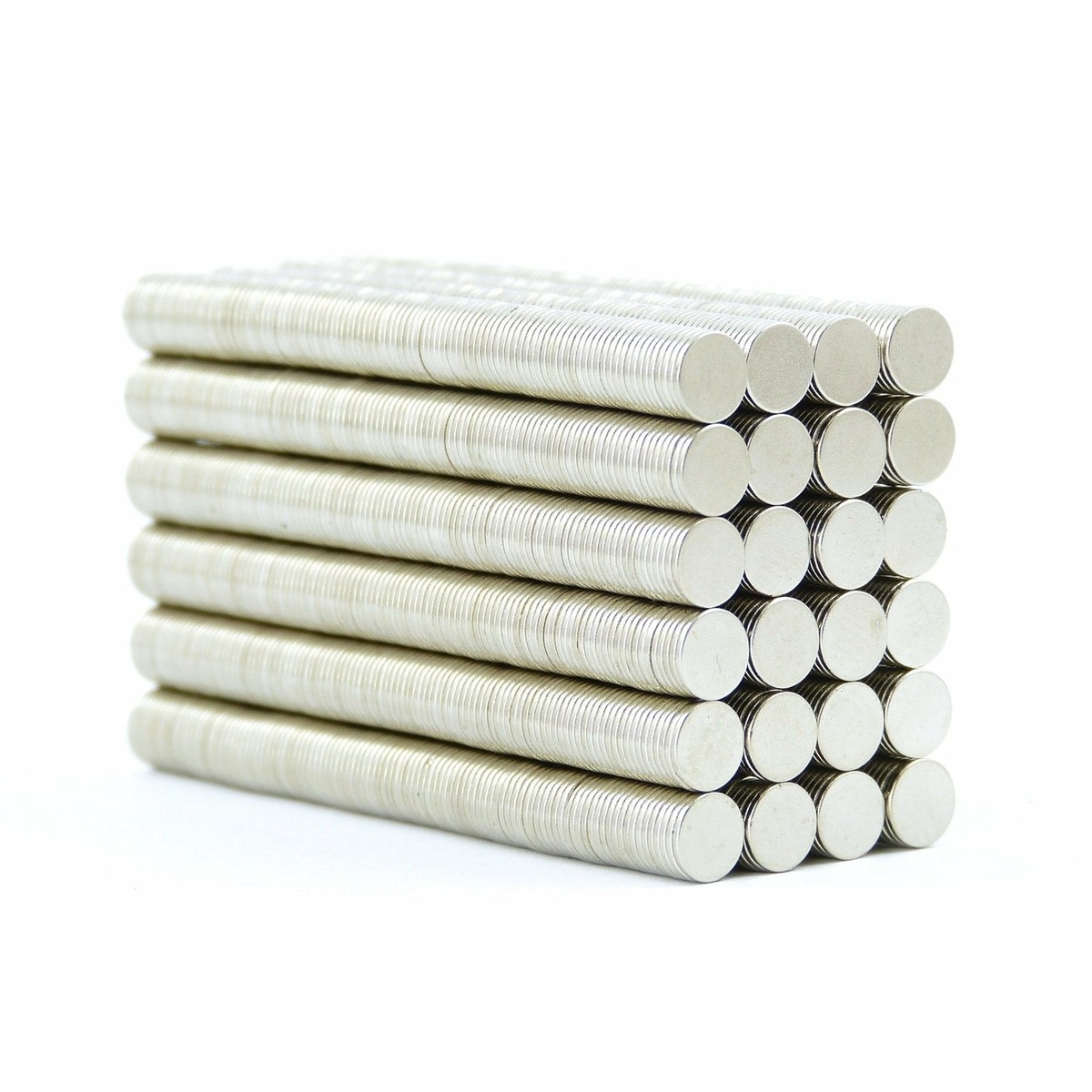 2Pz Magneti Dischi Neodimio N35 15Mm X 3Mm - Magneti Da Frigo Fai Da Te - Foto 2