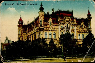 IMR02052 romania bucuresti external affair ministry palace building